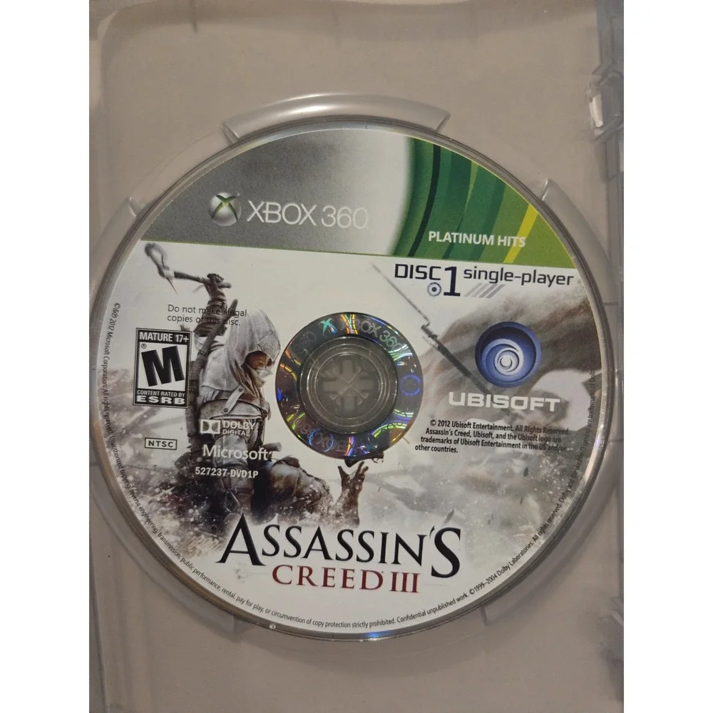 Assassin's Creed Xbox‎ 360 Complete Tested working 2007 Platinum Hits